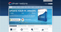 Desktop Screenshot of driverrestore.com